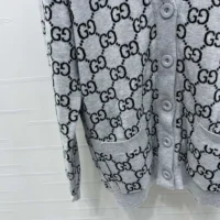 Gucci Men Reversible GG Wool Jacquard Cardigan ‎798157XKEJP1045 (1)