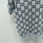 Gucci Men Reversible GG Wool Jacquard Top-Grey 798159XKD8T1045