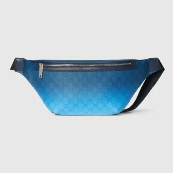 Gucci Unisex Chroma Large Belt Bag-Blue 835810FAERN