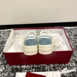 Gucci Unisex Chunky Sneaker-Light Blue ‎831825FAD7P4642