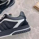 Gucci Unisex Gucci Re-Web Sneaker-Black ‎787476AADHW