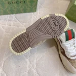 Gucci Unisex Gucci Re-Web Sneaker-Brown 807057AADHW