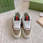 Gucci Unisex Gucci Re-Web Sneaker-Brown 807057AADHW