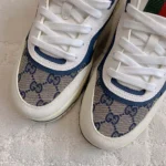 Gucci Unisex Gucci Re-Web Sneaker-Navy 787476AADHW - Image 6