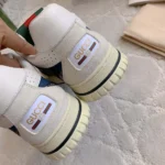 Gucci Unisex Gucci Re-Web Sneaker-Navy 787476AADHW