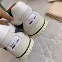Gucci Unisex Gucci Re-Web Sneaker-Navy 787476AADHW (1)