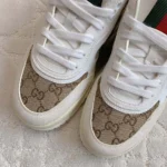 Gucci Unisex Gucci Re-Web Sneaker-White ‎785452AADHW