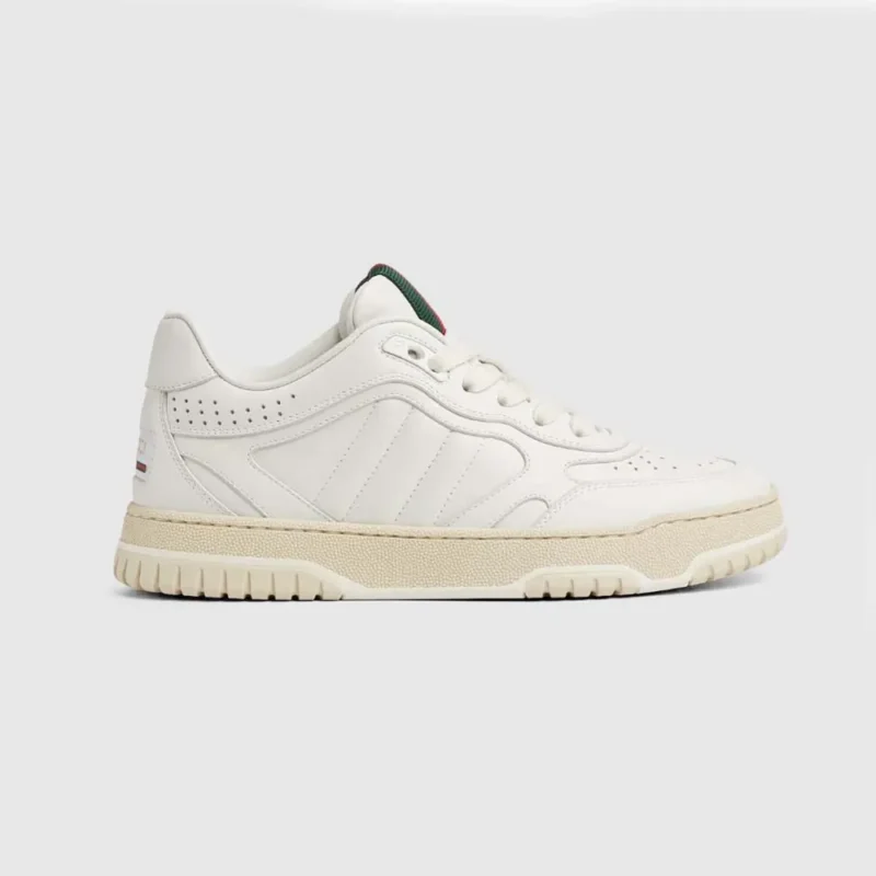 Gucci Unisex Re-Web Sneaker-White 785728AADJ9