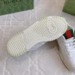 Gucci Unisex Re-Web Sneaker-White 785728AADJ9 - immagine 10