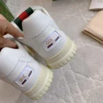Gucci Unisex Re-Web Sneaker-White 785728AADJ9