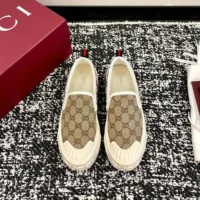 Gucci Unisex Slip-on Sneaker-Dark Brown ‎836059FAENW9746 (1)