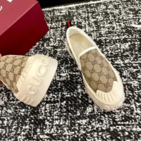 Gucci Unisex Slip-on Sneaker-Dark Brown ‎836059FAENW9746 (1)