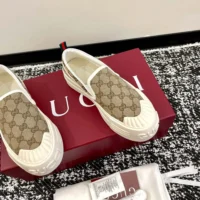 Gucci Unisex Slip-on Sneaker-Dark Brown ‎836059FAENW9746 (1)