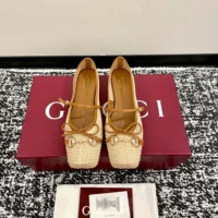 Gucci Women Gucci Horsebit Ballet Flat 832427FAEMZ (1)