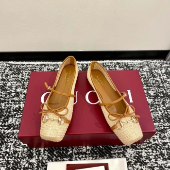Gucci Women Gucci Horsebit Ballet Flat 832427FAEMZ