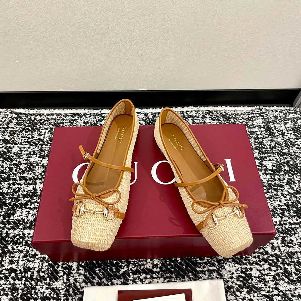 Gucci Women Gucci Horsebit Ballet Flat 832427FAEMZ (3) Gucci Women Gucci Horsebit Ballet Flat 832427FAEMZ