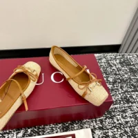 Gucci Women Gucci Horsebit Ballet Flat 832427FAEMZ (1)
