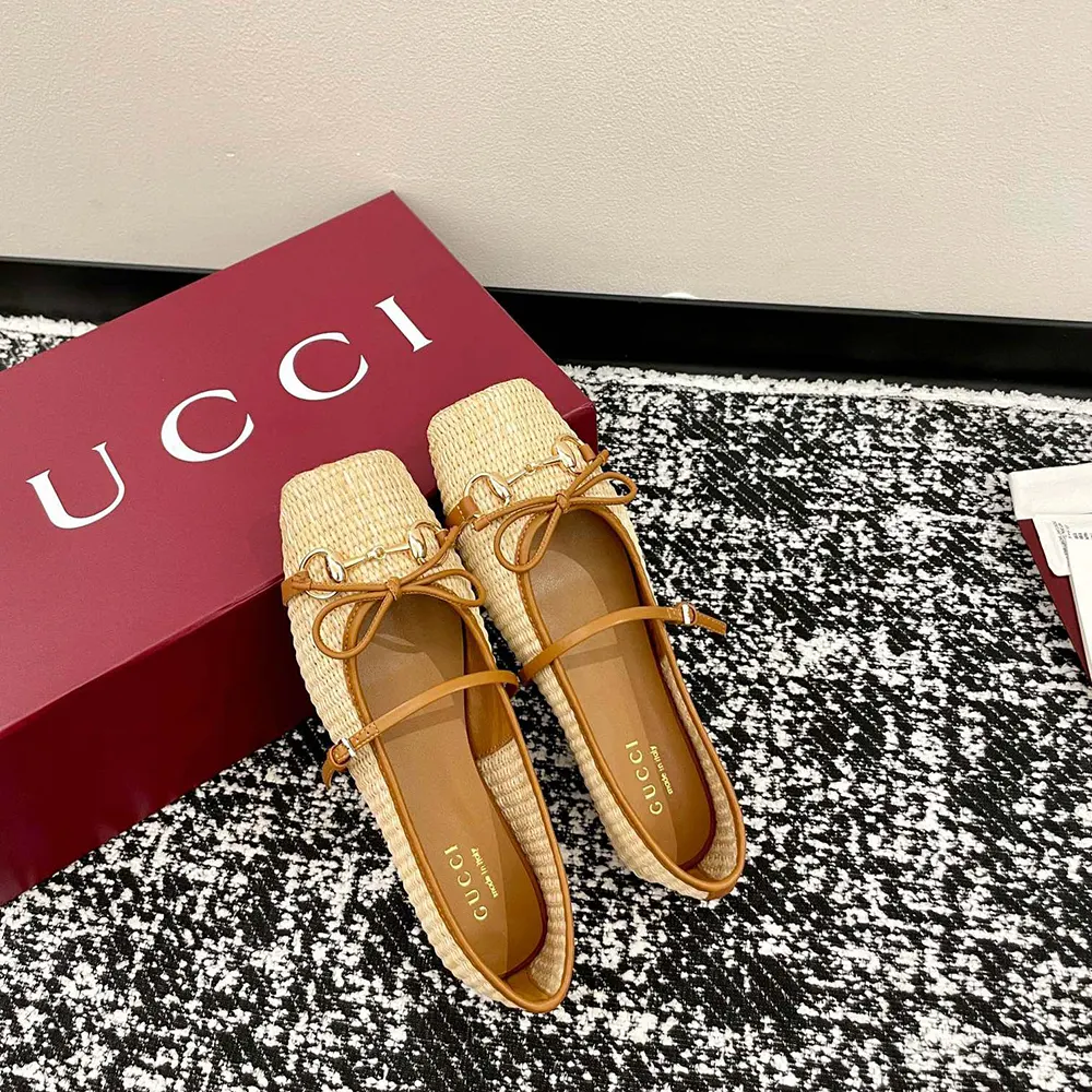 Gucci Women Gucci Horsebit Ballet Flat 832427FAEMZ (7) Gucci Women Gucci Horsebit Ballet Flat 832427FAEMZ