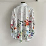 Gucci Women Printed Cotton Poplin Shirt 835947Z7AS6