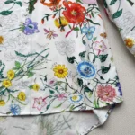 Gucci Women Printed Cotton Poplin Shirt 835947Z7AS6
