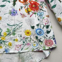 Gucci Women Printed Cotton Poplin Shirt 835947Z7AS6 (1)