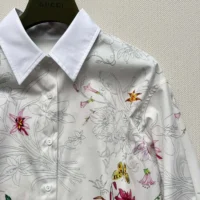 Gucci Women Printed Cotton Poplin Shirt 835947Z7AS6 (1)