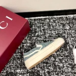 Gucci Unisex Slip-on Sneaker-Light Blue ‎836059FAEZJ4646 - Bild 9