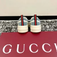Gucci Women Slip-on Sneaker-Light Blue ‎836059FAEZJ4646 (1)