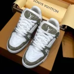 Louis Vuitton LV Unisex LV Trainer Sneaker-Green 1AIKN1