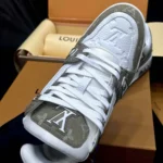 Louis Vuitton LV Unisex LV Trainer Sneaker-Green 1AIKN1