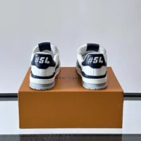 Louis Vuitton LV Unisex LV Trainer Sneaker-White 1AIKQQ (1)