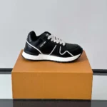 Louis Vuitton LV Unisex Run Away Maxi Sneaker-Black 1AHSS0