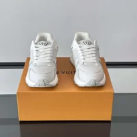 Louis Vuitton LV Unisex Run Away Maxi Sneaker-White 1AHSRL (1)