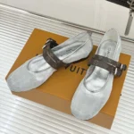 Louis Vuitton LV Women Ballet Ballerina-Silver 1AIS31