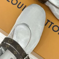 Louis Vuitton LV Women Ballet Ballerina-Silver 1AIS31 (1)