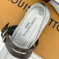 Louis Vuitton LV Women Ballet Ballerina-Silver 1AIS31 (1)