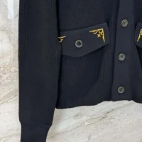Louis Vuitton Men Embroidered Signature Cardigan 1AHVMZ (1)