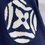 Louis Vuitton Men Knitted Short-Sleeved Baseball Shirt 1AIMCS