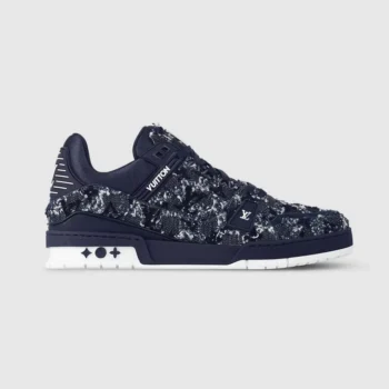Louis Vuitton Men LV Trainer Sneaker-Blue 1AHWT5