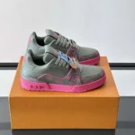 Louis Vuitton Men LV Trainer Sneaker-Pink 1AHTP8