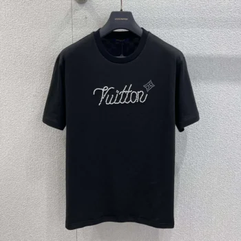 Louis Vuitton Men Signature Embellished T-Shirt 1AIMLZ