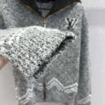 Louis Vuitton Men Zippered Knitted Blouson 1AIMD0