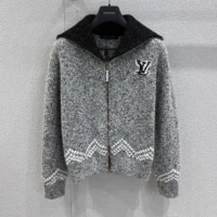 Louis Vuitton Men Zippered Knitted Blouson 1AIMD0 (1)