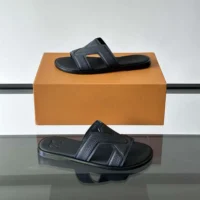 Louis Vuitton Unisex LV Oasis Mule-Black 1ADGB0 (1)