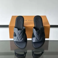 Louis Vuitton Unisex LV Oasis Mule-Black 1ADGB0 (1)