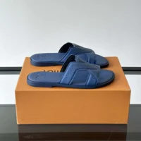 Louis Vuitton Unisex LV Oasis Mule-Blue 1ADG98 (1)