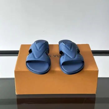 Louis Vuitton Unisex LV Oasis Mule-Blue 1ADG98