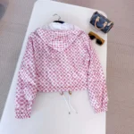 Louis Vuitton Women 3D Monogram Hooded Parka 1AHHUE