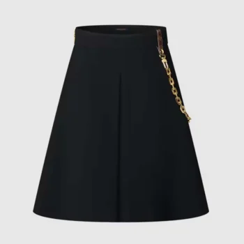 Louis Vuitton Women Chain Detail A-Line Mini Skirt 1AHUQ3