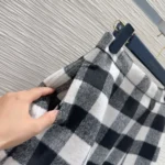 Louis Vuitton Women Check Flared Skirt 1AIQP1